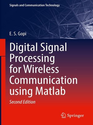 cover image of Digital Signal Processing for Wireless Communication using Matlab